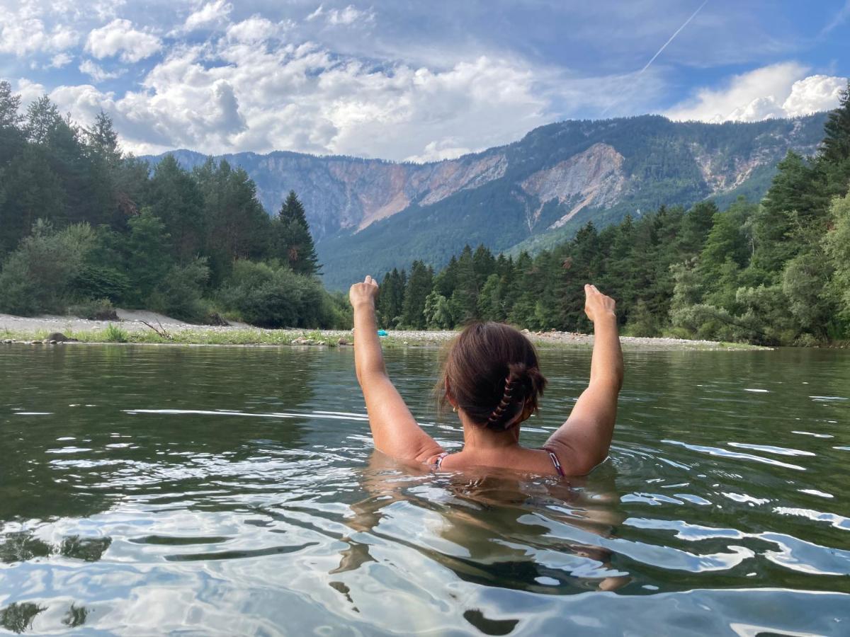 Ferienhaus Auszeit Natur Villach Kültér fotó