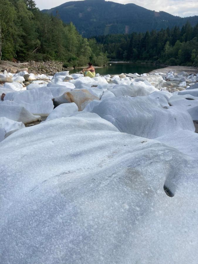 Ferienhaus Auszeit Natur Villach Kültér fotó